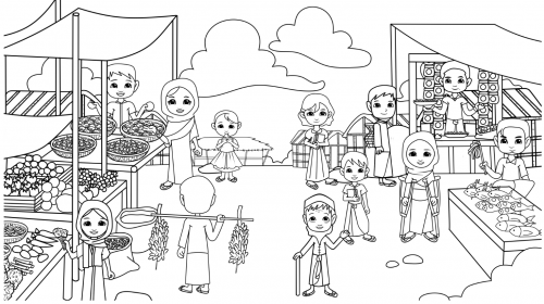 Coloring Books for refugees