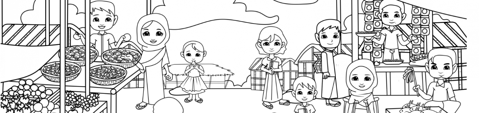 Coloring Books for refugees - Books Unbound