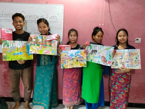Coloring books for Bangladesh